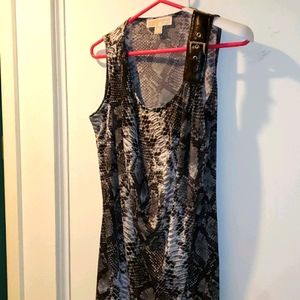 Michael Kors Snake Print Dress